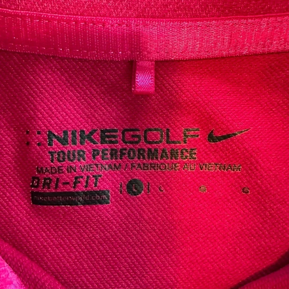 Nike Golf‎ Sleeveless Polo Women's Pink Size Large